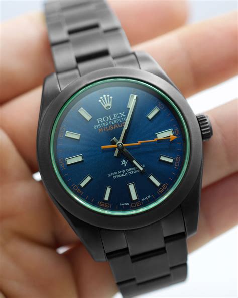 rolex milgauss black venom matrix|Rolex Milgauss 2023.